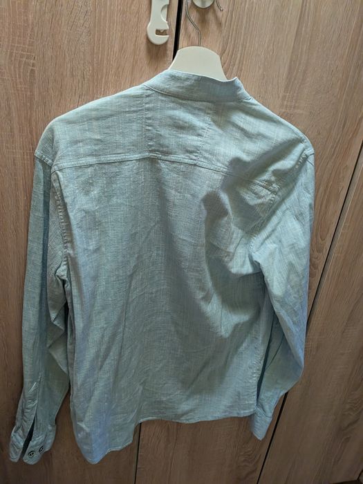 Риза цвят мента - М