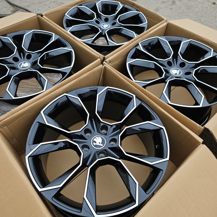 Jante noi R19 Skoda 5x112 compatibile cu tot grupul VAG