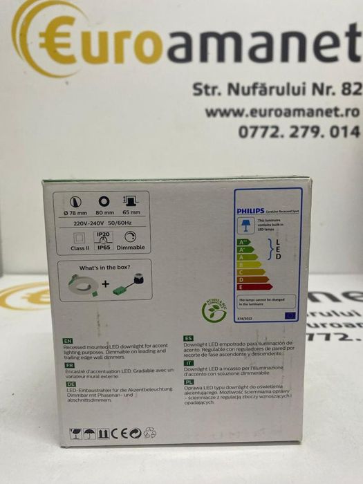 DWL RS140B LED6-32-/830 650lm PSR PI6 -N2-