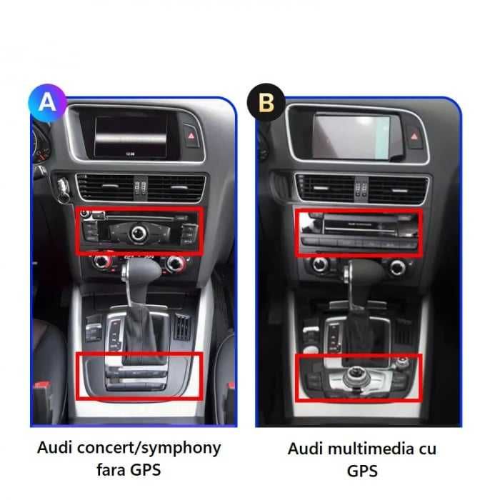 Navigatie Audi Q5 2009-2017 MMI 3G Multimedia , Android 14