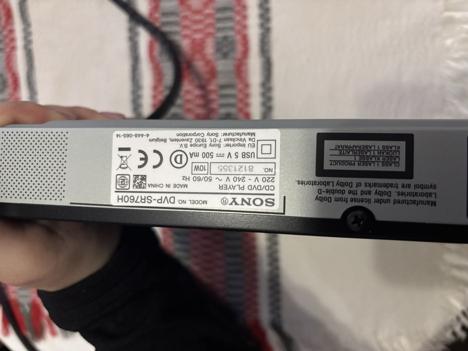 DVD Player Sony Negru