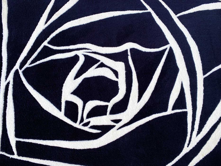 РАЗПРОДАЖБА - 40€. Модерен Абстрактен Килим HAMPTON - Цветя - Роза