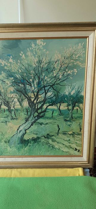 Tablou - Peisaj ulei pe panza - semnat