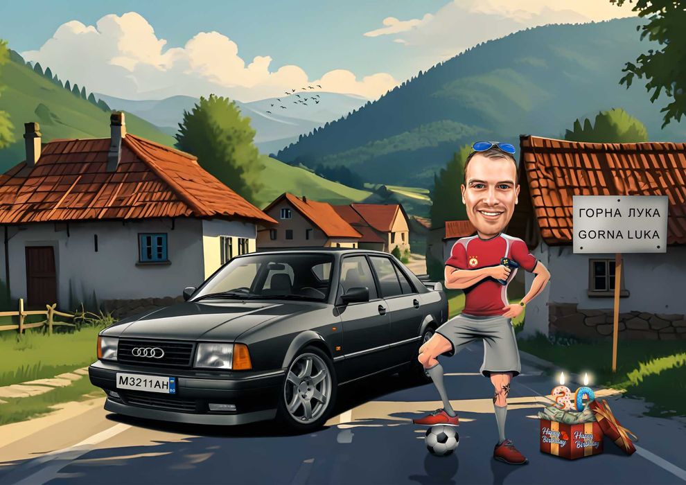 Дигитална карикатура/колаж