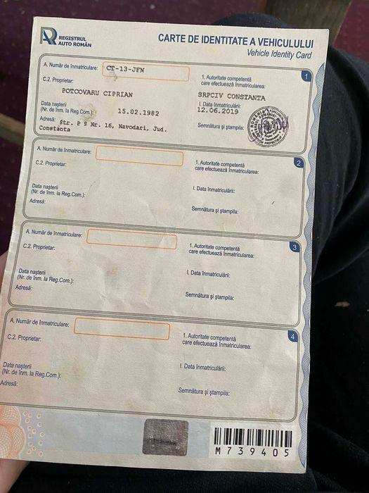 Duba Ford Transit  2004 Fara talon