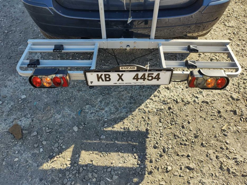 Продавам Багажник за два Велосипеда до 40кг EUFAB Стойка