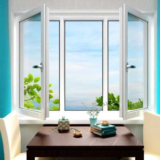 Алюминий ПВХ окна двери