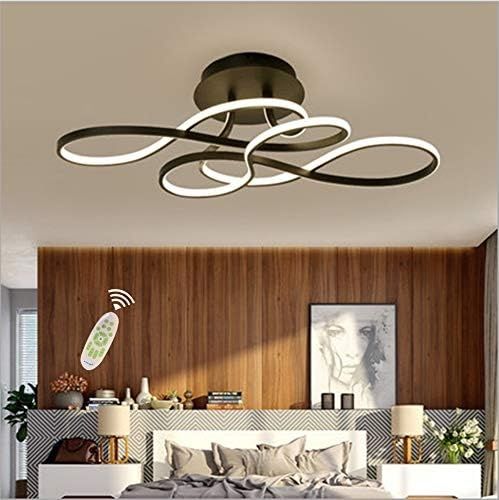 LED димируема таванна невисяща лампа 70 см черна/златна 70×40 см, 110W