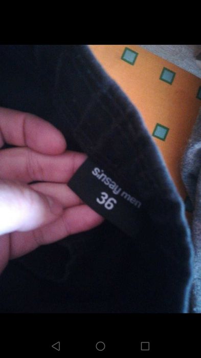 Продам джинсы мужские 36р черные