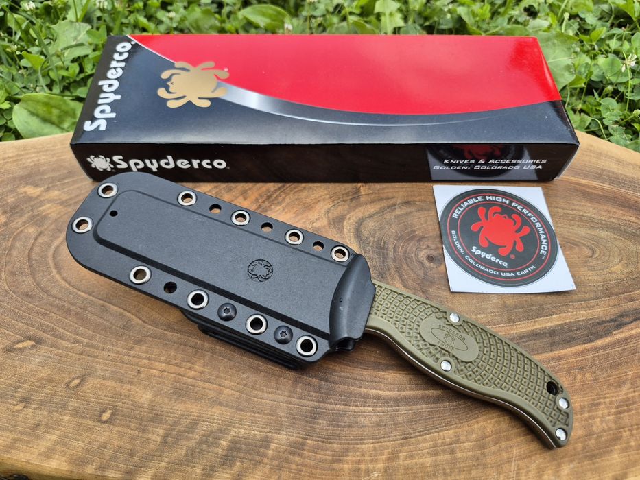 Тактически нож Spyderco Enuff FB31,фиксирана фултанг острие,два цвята