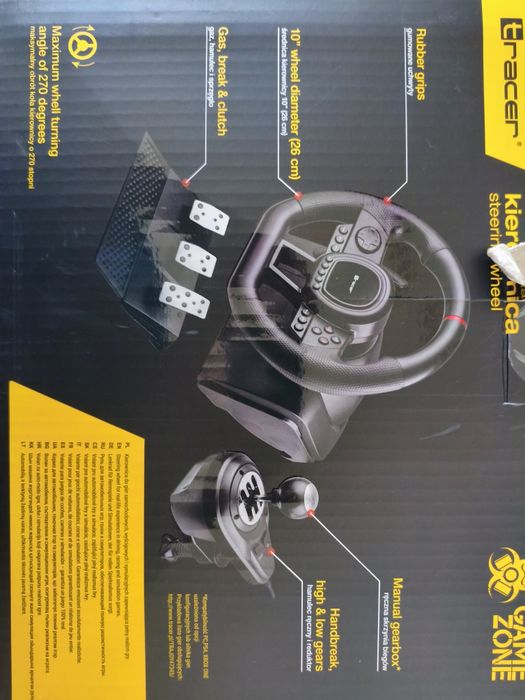 Volan de gaming Tracer
