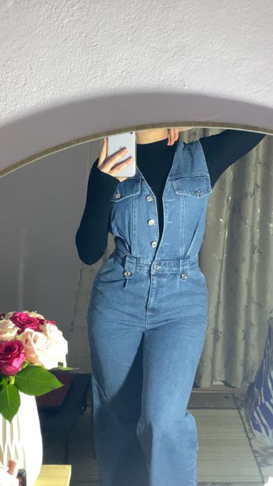 Salopeta din denim