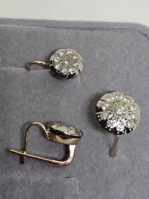 Монетка бриллианты 583проба