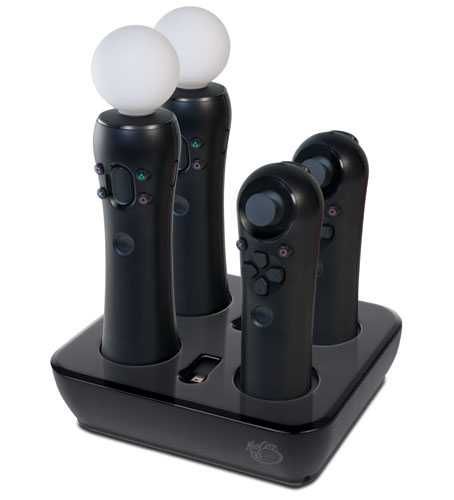 [ PS3 Move > Зарядна / док станция за Муув контролери и джойстици