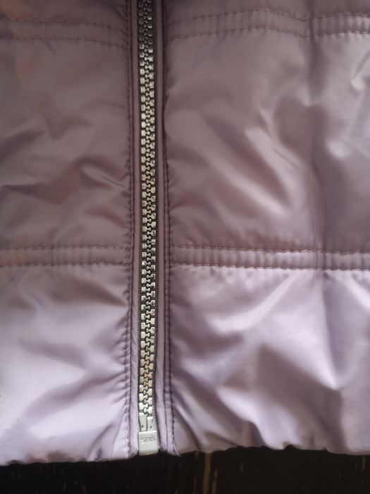 Jachetă fete/ geaca gluga, fete, căptușită cu blana 152-158, 12 13 ani