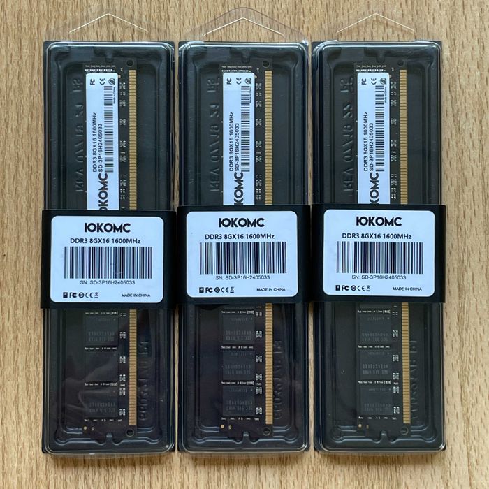 Оперативная память ЮКОМС DDR3 8GB 1X8GB 1600 MHz