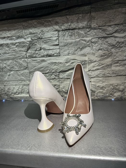 Туфли на каблуке (шампань)