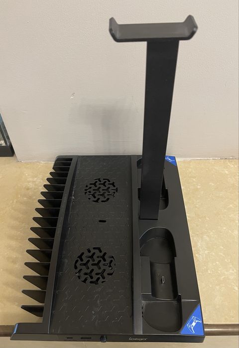 iPega PG-P5013B Мултифункционална стойка за PS5 и аксесоари, черен