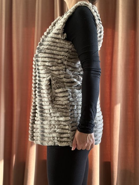 Vesta blana naturala