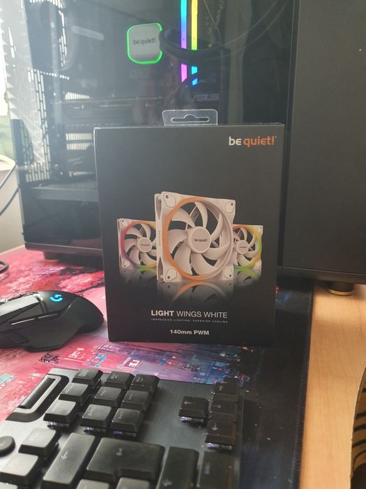 Перки be quiet light wings white