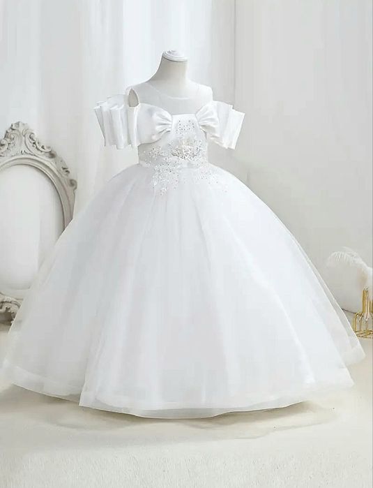 Белое платье для выпускных вечеров и свадеб ( есть варианты)