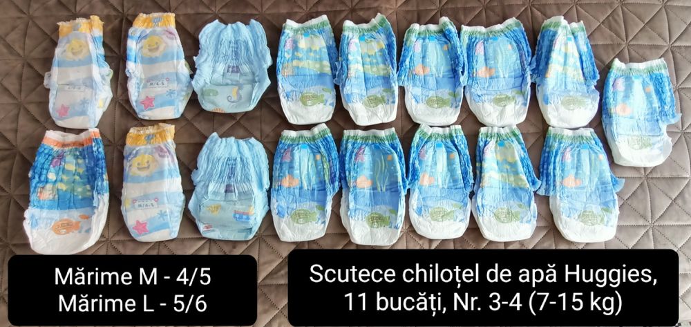 Scutece chilot pentru apa NOU