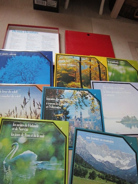 cadou rar vinil 8 LP Hymne A La Nature  Reader's Digest Franta 1973