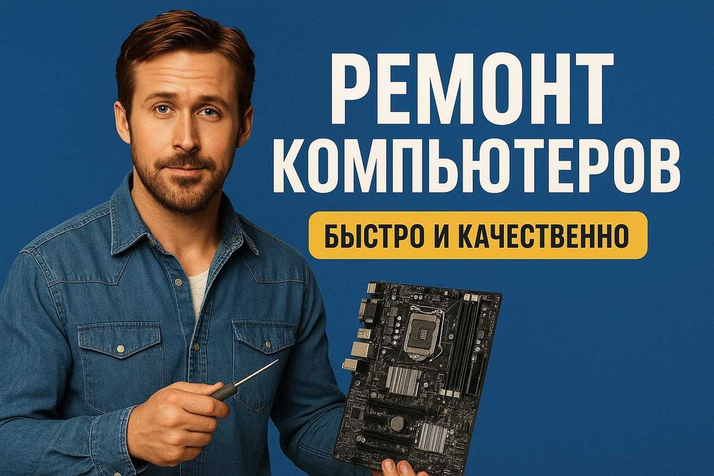 Ремонт компьютеров и ноутбуков по перечислению и за наличные