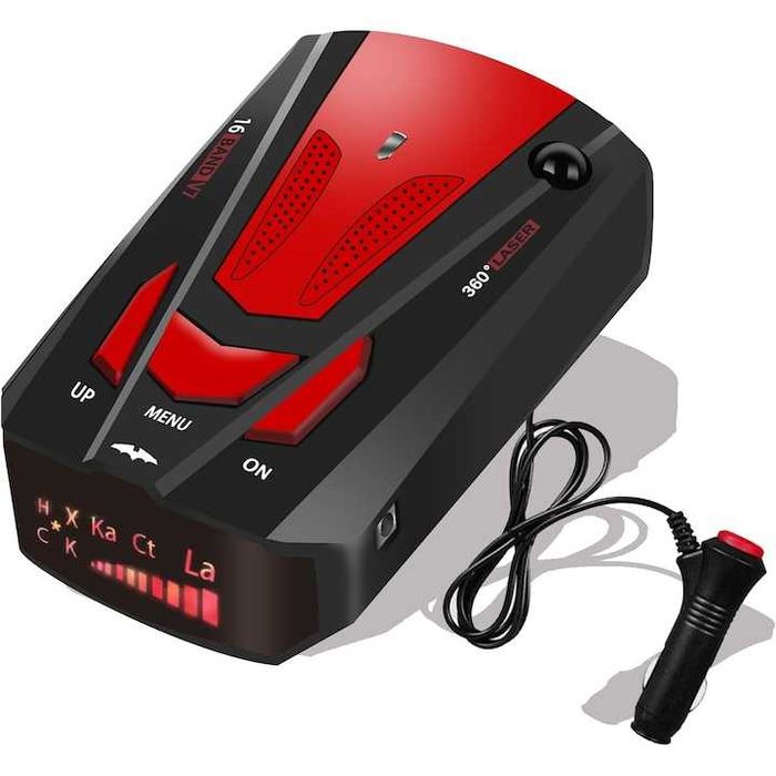 Detector radar 360grade,receptie frecventa completaLASER.X.K.Ka-CT,nou