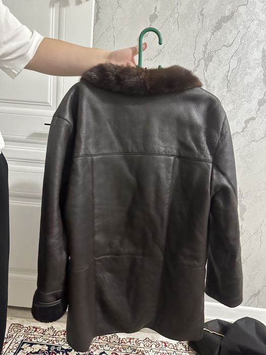 Дубленка кожаная