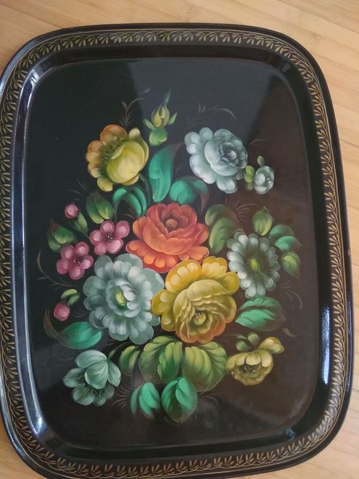 Две руски табли / подноси за сервиране