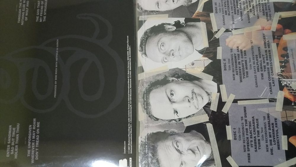 Продам Vinyl пластинки виниловые Metallica