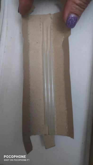 Стеклянные трубочки для выполнения графических работ 3 шт