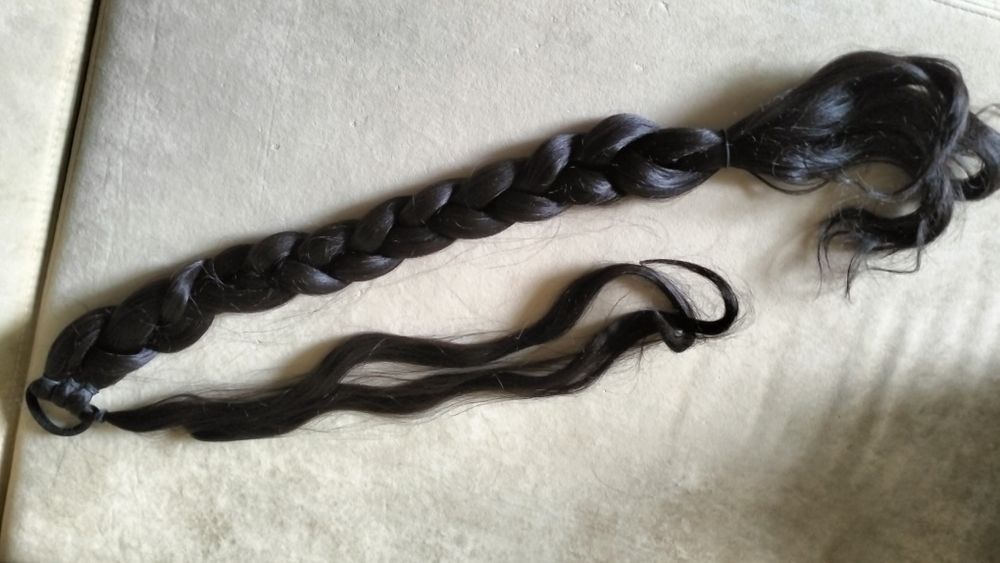Коса искутвенная. Искусственные волосы