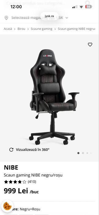 Scaun gaming Legend in stare impecabila