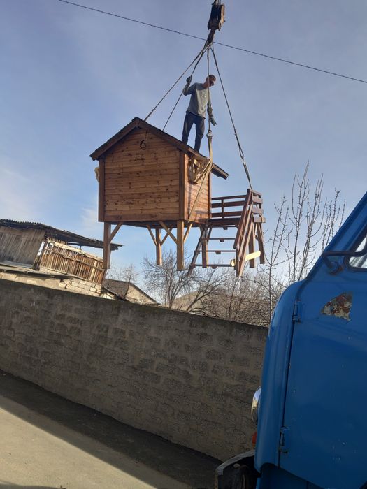 V.I.P Дом для Собаки. Будка с лестницой