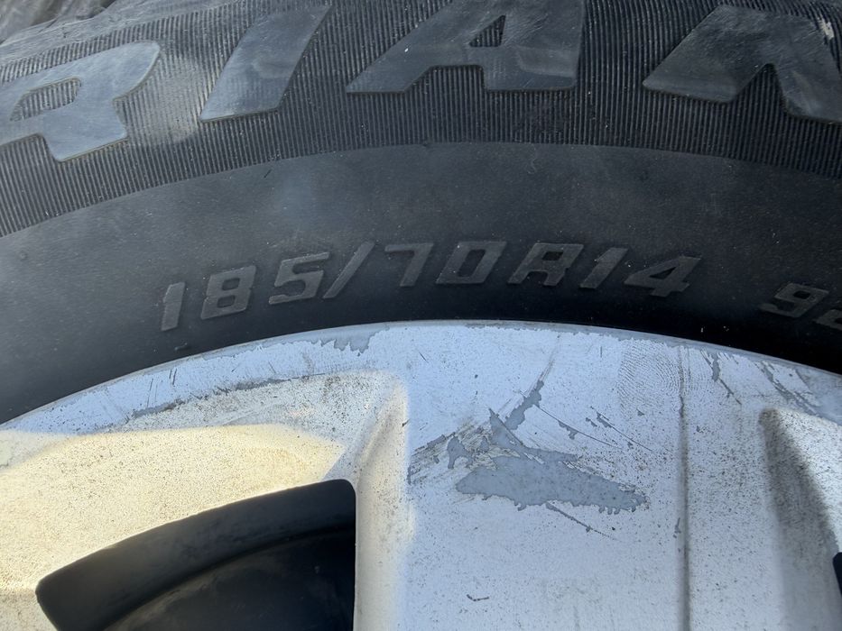 Диски с шинами на шевроле кобальт R14