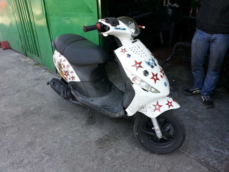 Пиаджо Зип,фли,Флай (Piaggio Fly,Zip)50-На части