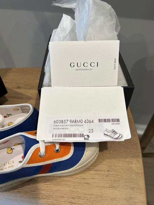 Gucci оригинални детски маратонки