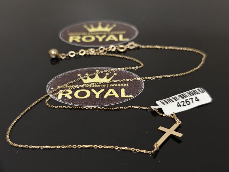 Bijuteria Royal: Lant aur 14k/1.65 gr