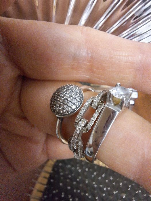 Кольца серебро 925