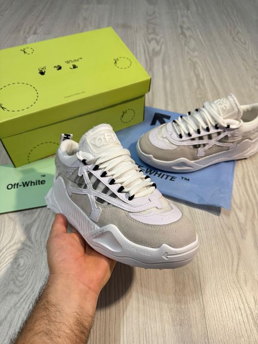 Adidasi OFF White Odsy 1000 | Albi Adidasi Baieti |Fete Model Nou