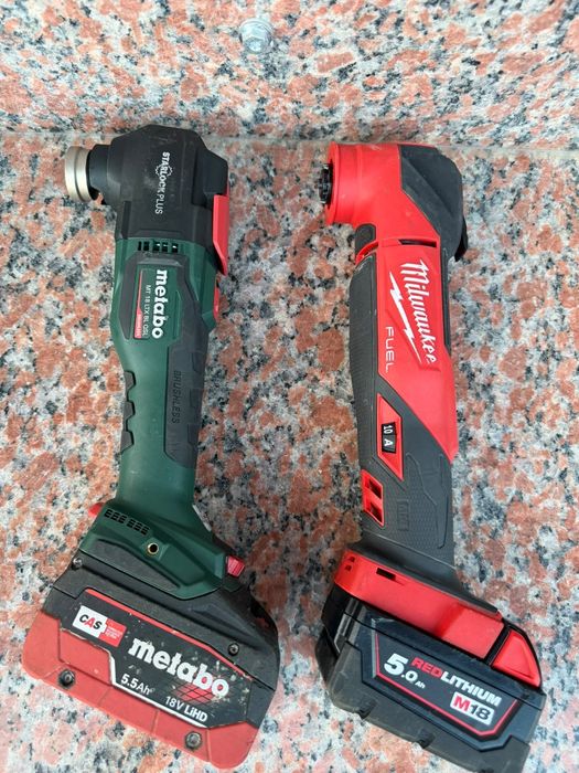 Milwaukee ,Metabo multicutter pe acumulator