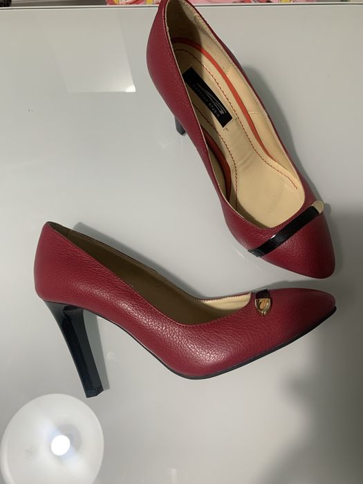 Pantofi dama bordo