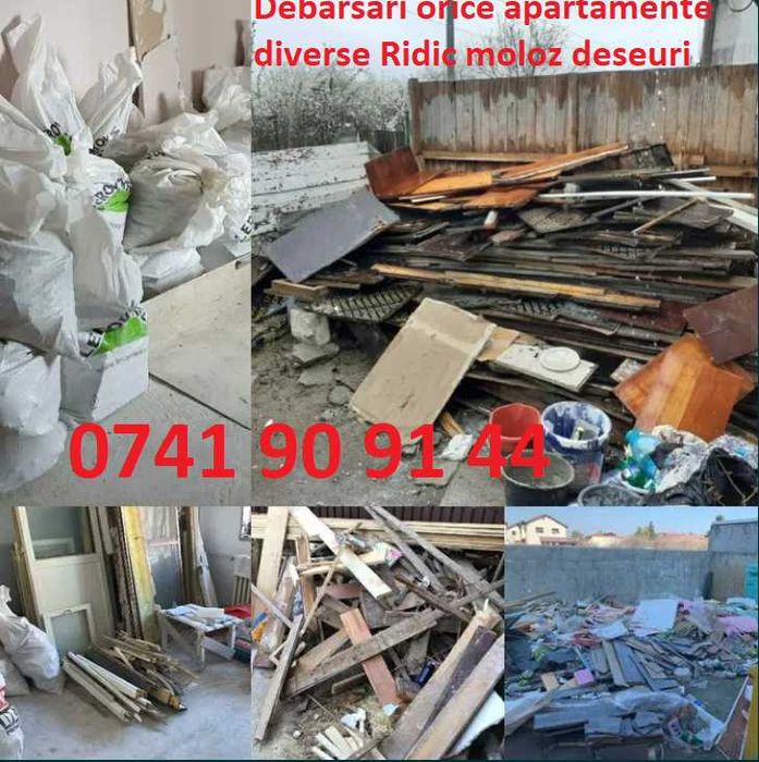 Transport marfa duba  mobila  mutari debarasare apartamente moloz