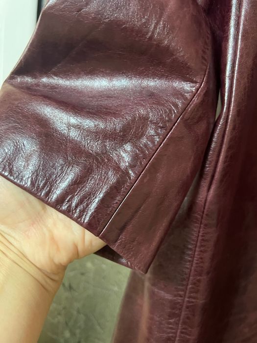 Pardesiu piele Mango