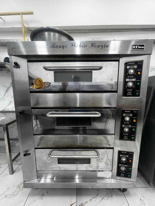 Печь электрическая 3-х уровневая "Shun Mai"