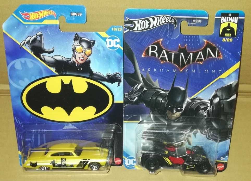 Оригинални колички Hot Wheels BATMAN / Batmobile - 24 модела