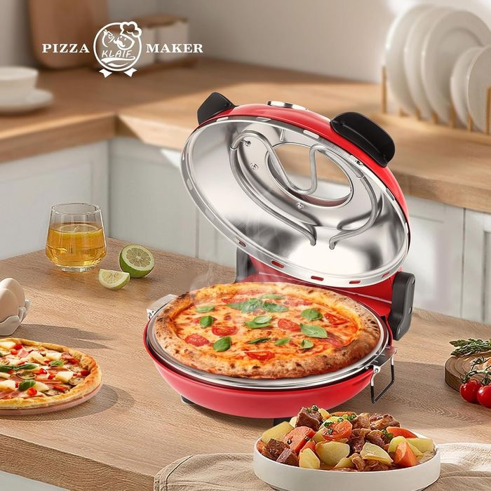 Електрическа пещ за пица 420°С с керамична плоча - чисто нова