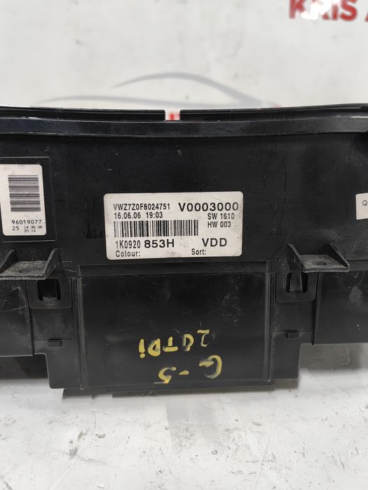 Километраж Golf 5 (Golf 5+)